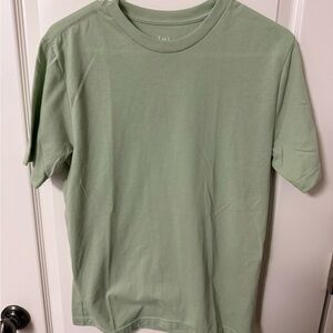 George Men's Short Sleeve Crew T‑Shirt in Sage Green